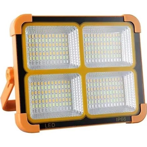 چراغ اضطراری و پروژکتور خورشیدی مدل SFL-IP66 ظرفیت  میلی‌آمپر