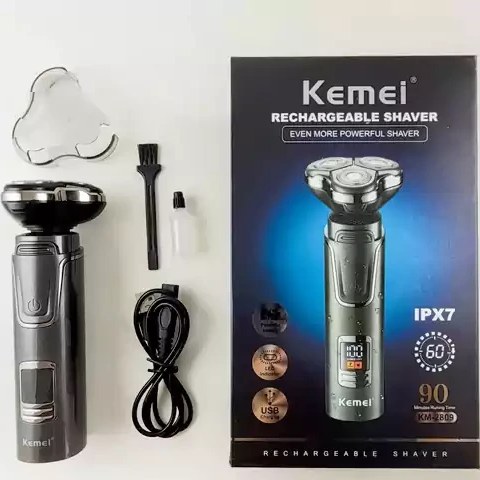 ماشین اصلاح کیمی KM-2809 ضد آب با برش چرخشی