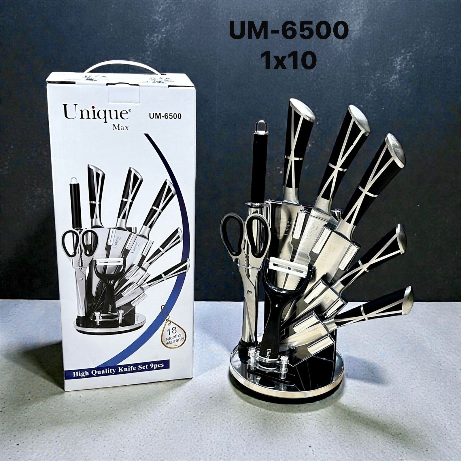سرویس چاقو یونیک مکس مدل UM6500
